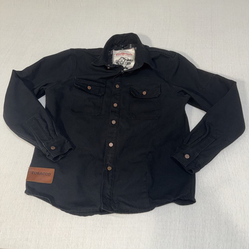 Tobacco Motorwear California Riding Shirt Motorcycle Kevlar Lined Canvas Large